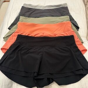 CALIA Kick it up Mid Rise Shorts